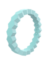 Women's Stackable Chevron Silicone Ring