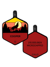 Wild One Silicone Dog ID Tag