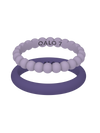 Women's Bead & Classic Lilac & Purple Double Stack