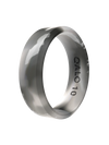 Men's Natural Stone Modern Silicone Ring