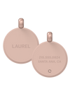 QALO Classic Round Dog ID Tag