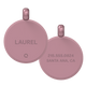 QALO Classic Round Dog ID Tag