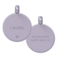 QALO Classic Round Dog ID Tag