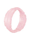 Women's Pink Pixie Dust Serene Silicone Ring