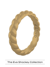 Women's Eva Shockey Twist Stackable Silicone Ring
