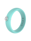 Women's Silver Gemstone Ring