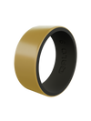 Men's Metallic Strata Silicone Ring