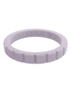 Women's Stackable Step Silicone Ring - Amethyst