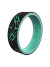 Women's Strata Flora Silicone Ring