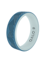 Women's Mountain Strata Silicone Ring