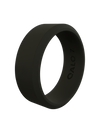 Modern Black Silicone Ring