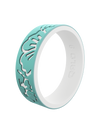 Women's Strata Hibiscus Silicone Ring